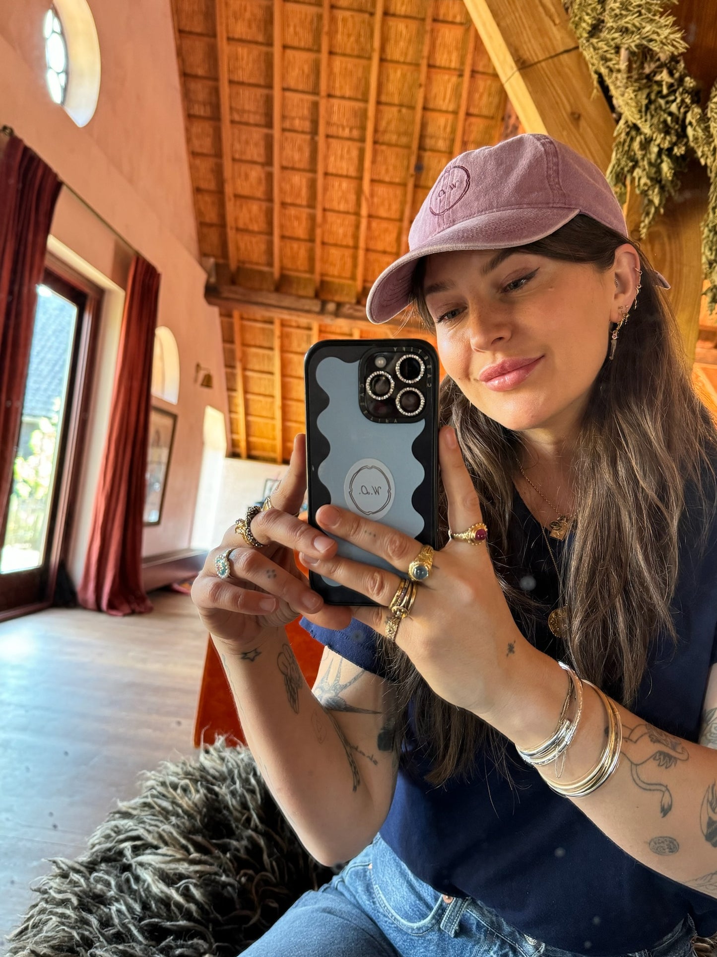 Cap - Washed Wisteria