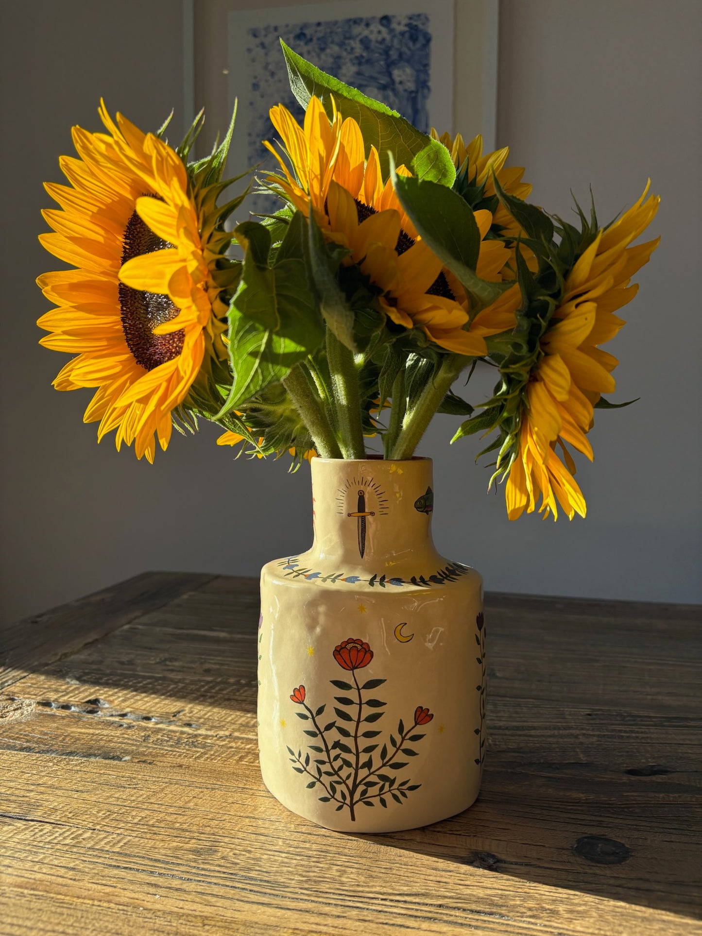 Solis Vase - Soft Bisque