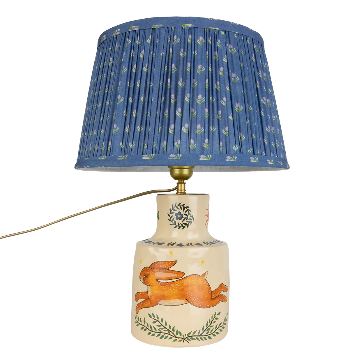 Solis Lamp & Vase - Dusky Lake