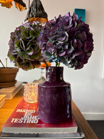 Solis Vase - Velvet Fig