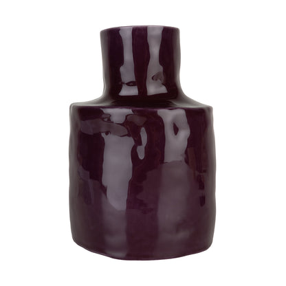 Solis Lamp & Vase - Velvet Fig x The Frill Shade - Blue Bell